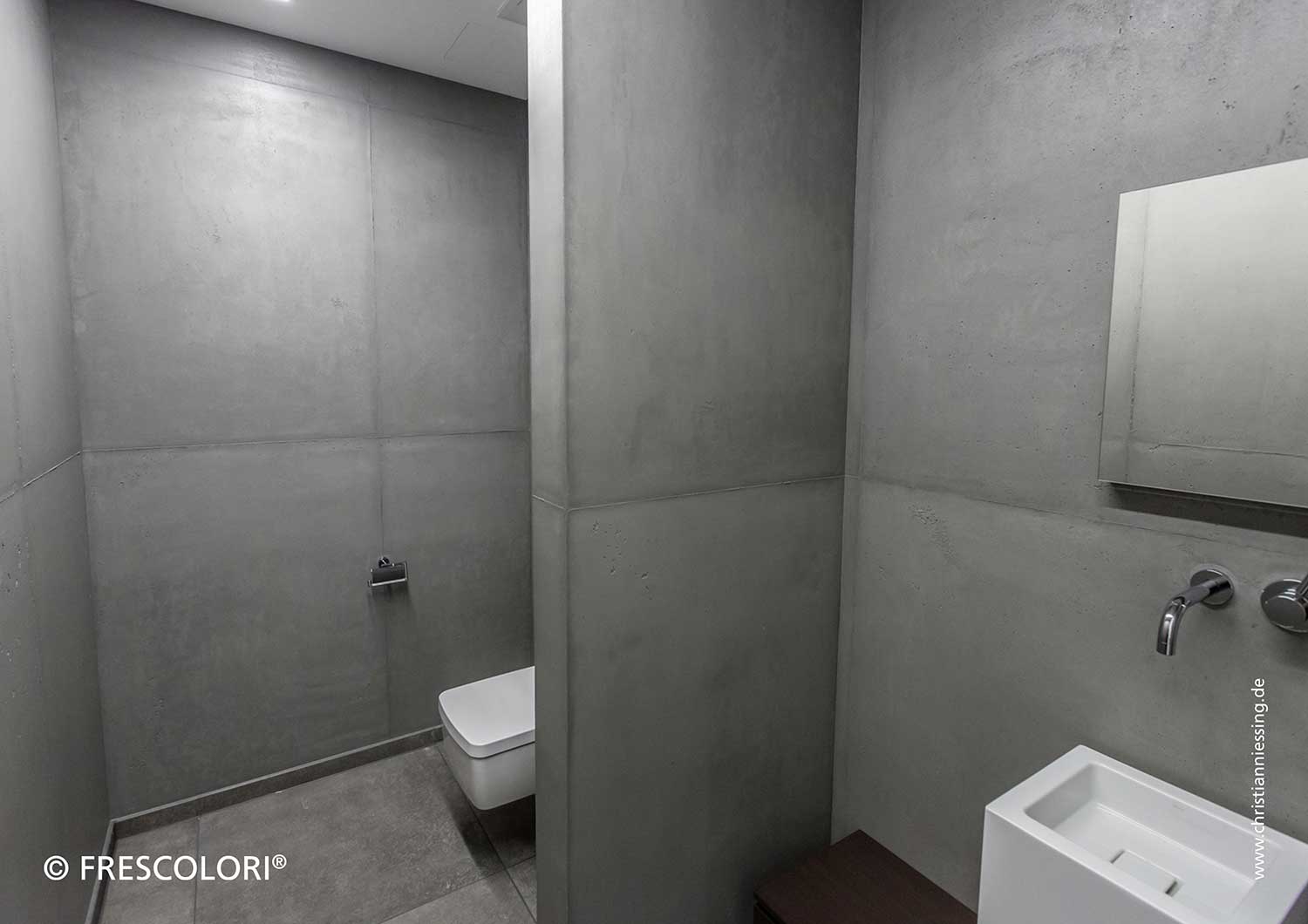 Gespachtelter Beton. Täuschend echte und Authentische Beton Optik für Ihr Zuhause